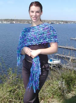 Peacock Shawl